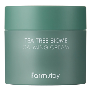 Успокаивающий крем для лица с экстрактом чайного дерева Farm Stay Tea Tree Biome Calming Cream 80ml